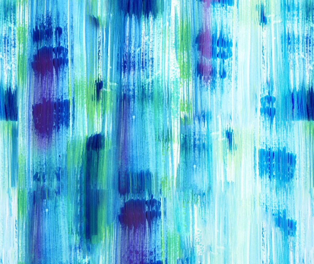 Colour Bloom Big Brush Strokes Aquarus