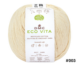 DMC Eco Vita Recycled Cotton Knitting & Crochet Yarn - Various Colours