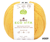 DMC Eco Vita Recycled Cotton Knitting & Crochet Yarn - Various Colours