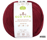 DMC Eco Vita Recycled Cotton Knitting & Crochet Yarn - Various Colours