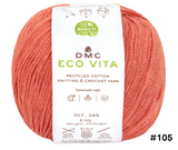 DMC Eco Vita Recycled Cotton Knitting & Crochet Yarn - Various Colours