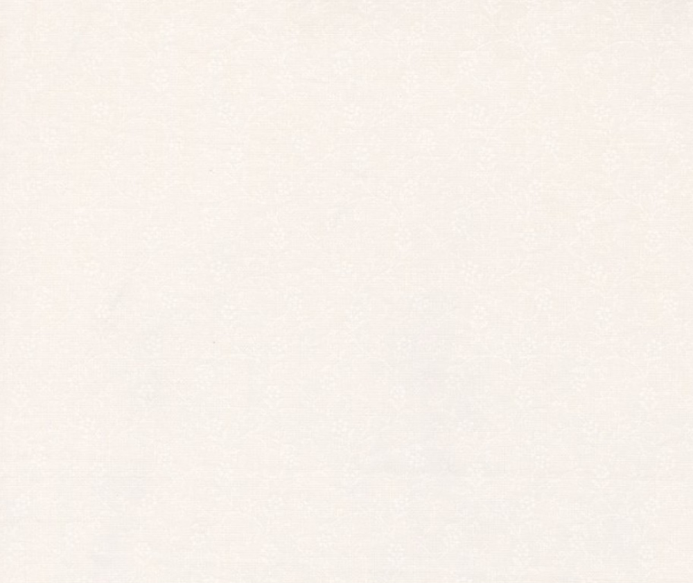 Flower Vines Off White/ White - 10cm Increments