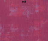 Grunge 100% Cotton Fabric - 60 Colours - 10cm Increments