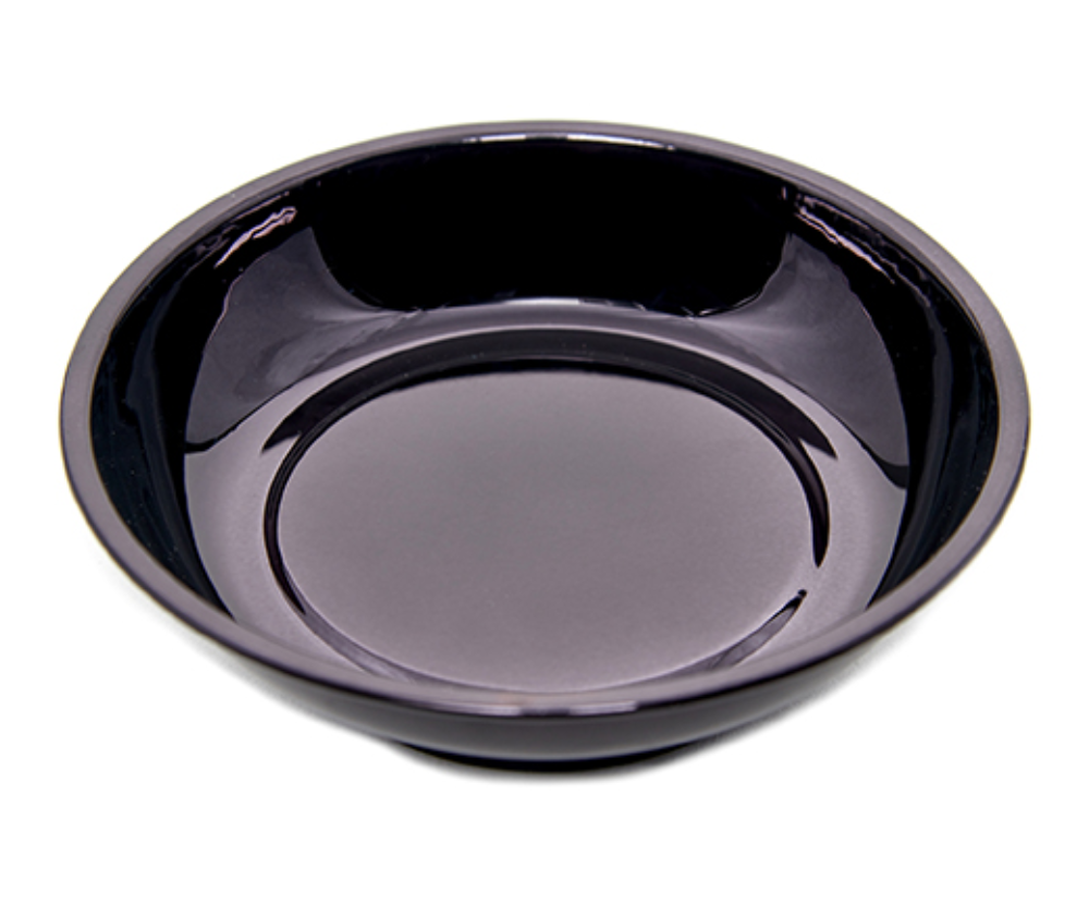 Hemline Gold Magnetic Pin Dish - Black