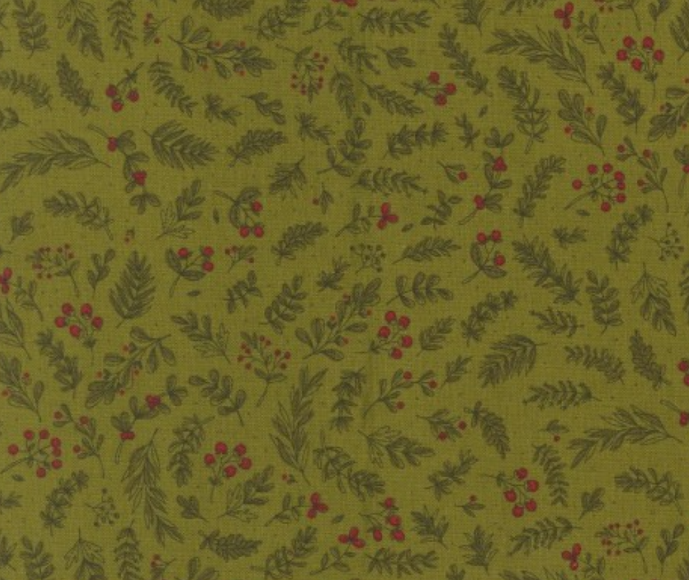 Holly Pine 100% Cotton - 0.1m