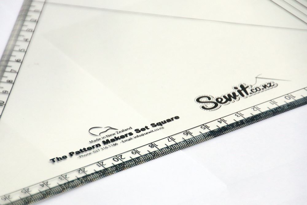 Set Square Metric Graders Pattern Making Ruler *Seconds*