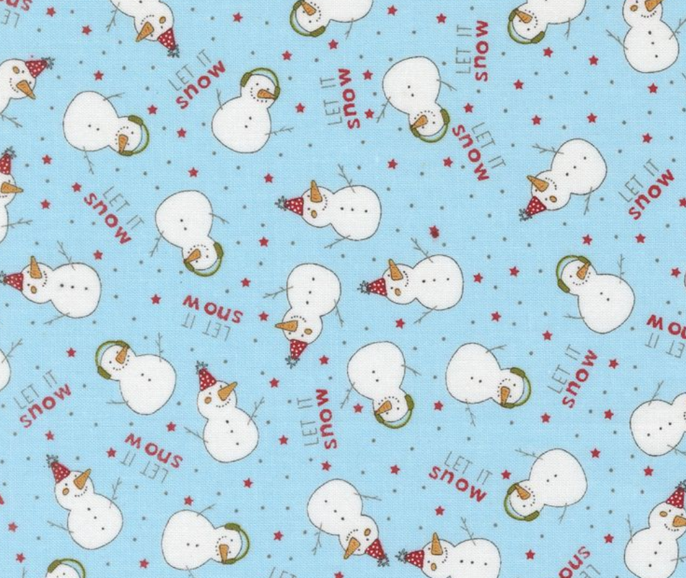 The Snow Kids Sky 100% Cotton - 0.1m