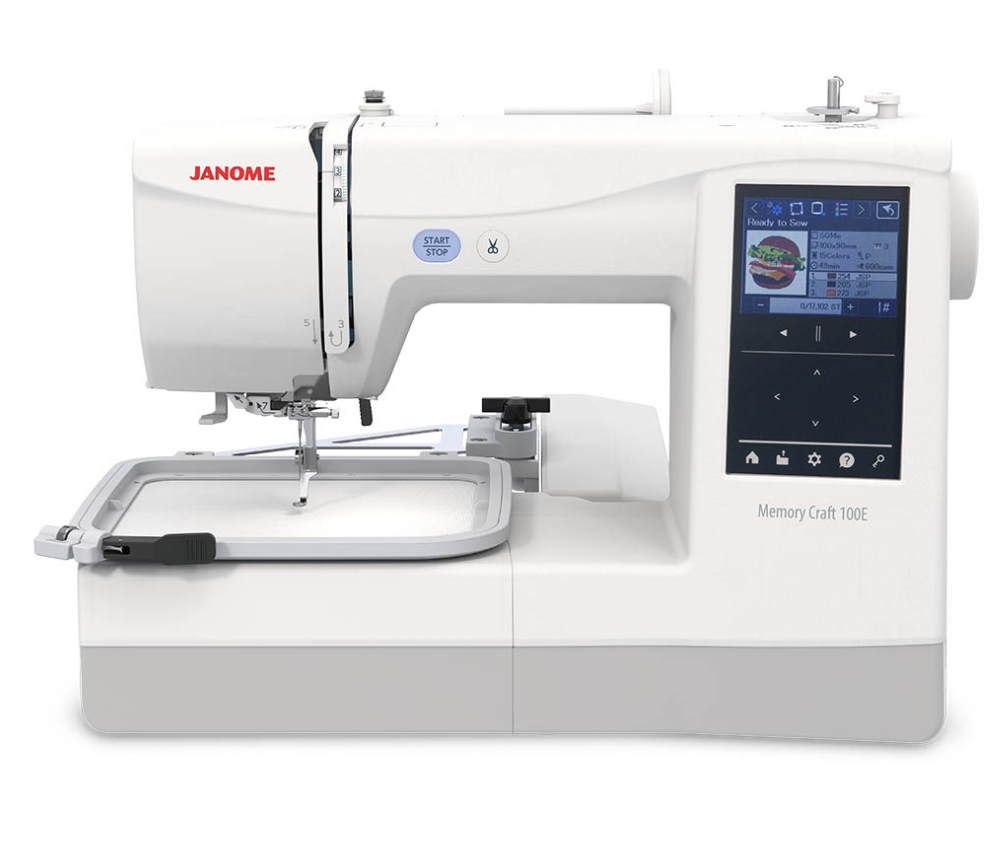 Janome Memory Craft 100E Embroidery Only Machine