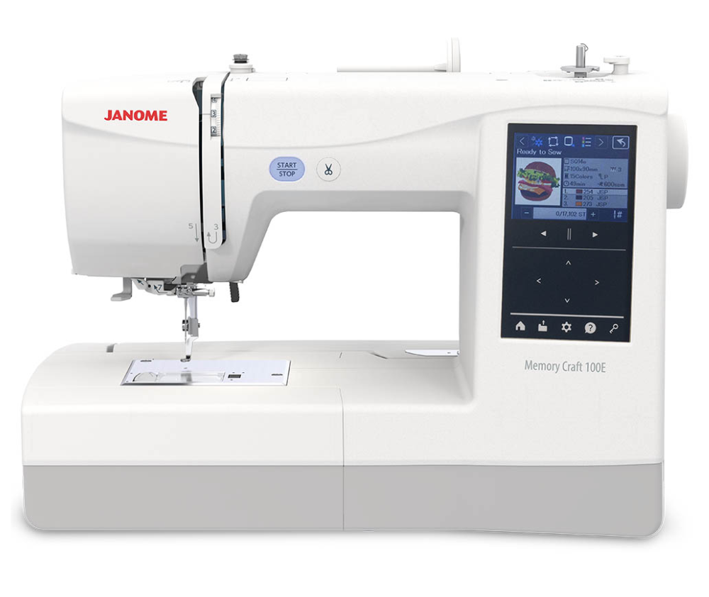 Janome Memory Craft 100E Embroidery Only Machine