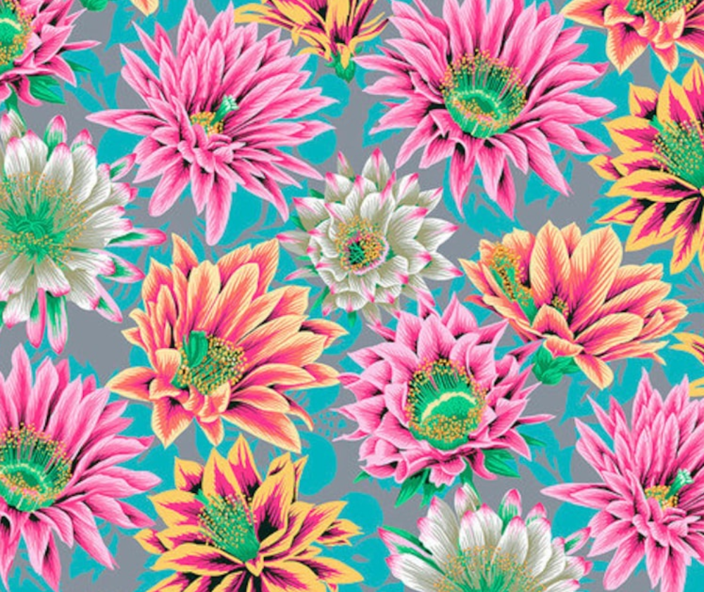 Kaffe Fassett Cactus Flower Tawny - 0.1m