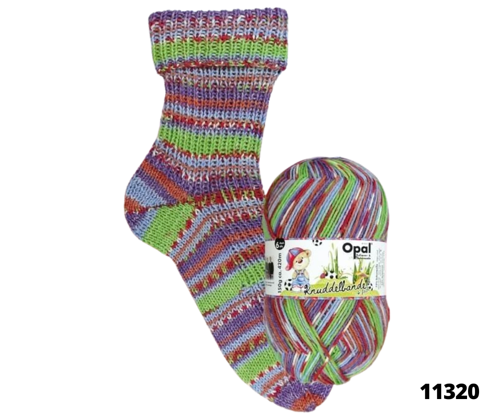 Opal Knuddelbande/Cuddly Gang 6ply, 150g - Various Colours