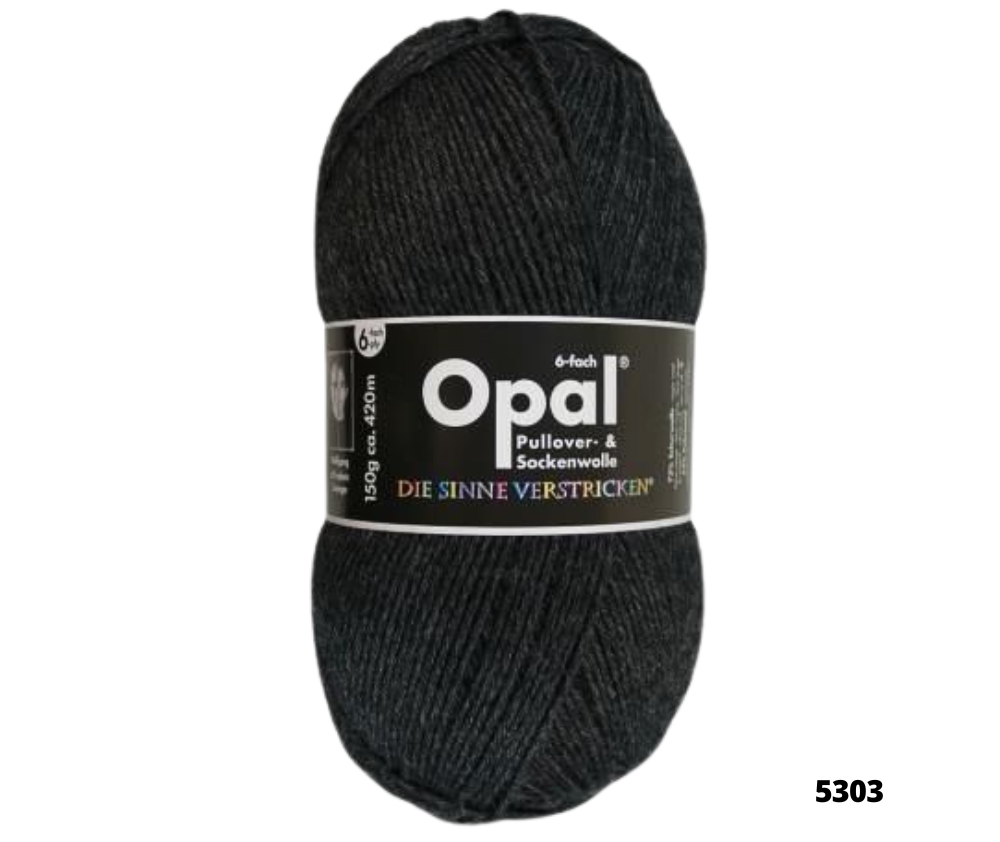 Opal Uni Plain Sock Yarn Sport/6ply - Various Colours