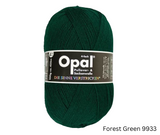Opal Uni Plain Sock Yarn 4ply - Various Colours