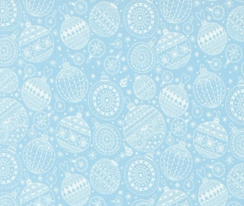Ornaments Sky 100% Cotton - 0.1m