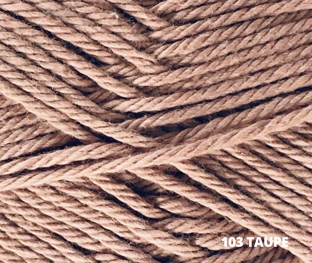 Crucci 100% Pure Cotton 8 Ply - Various Colours