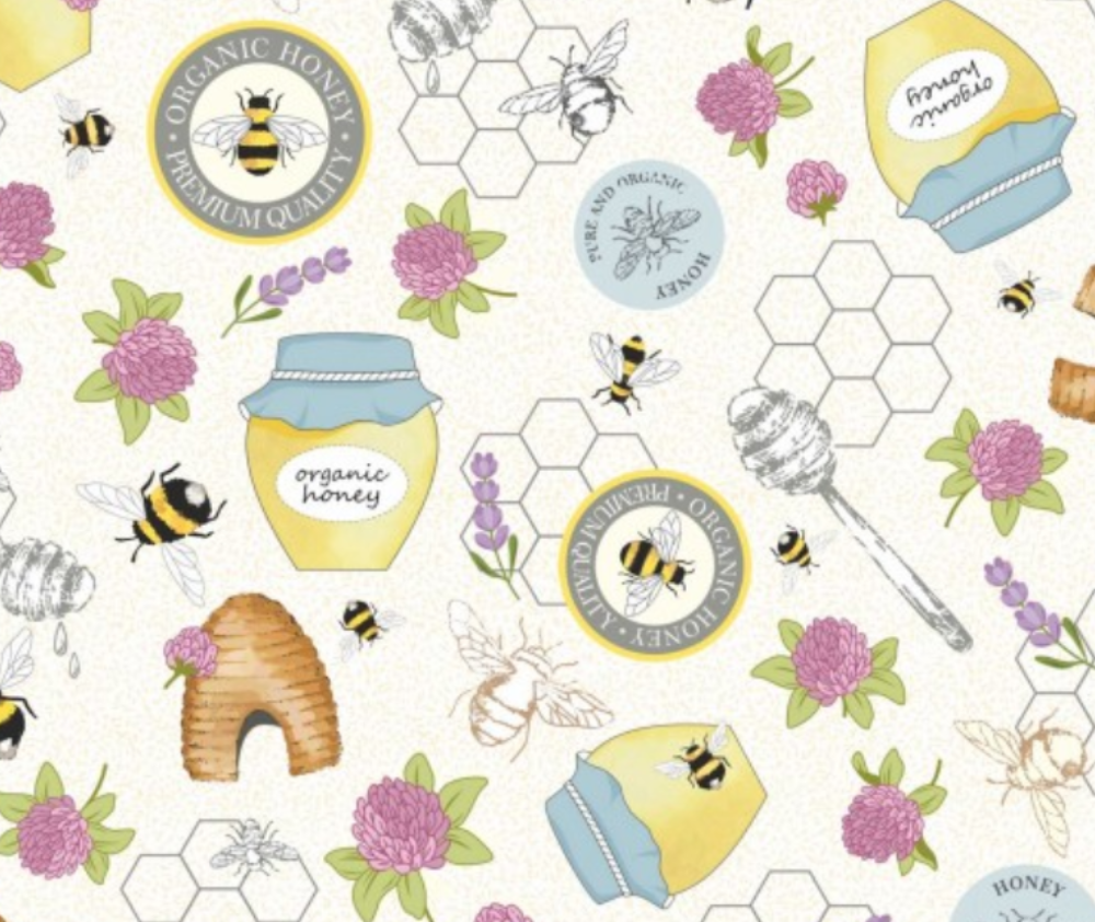 Queen Bee Honey Jar