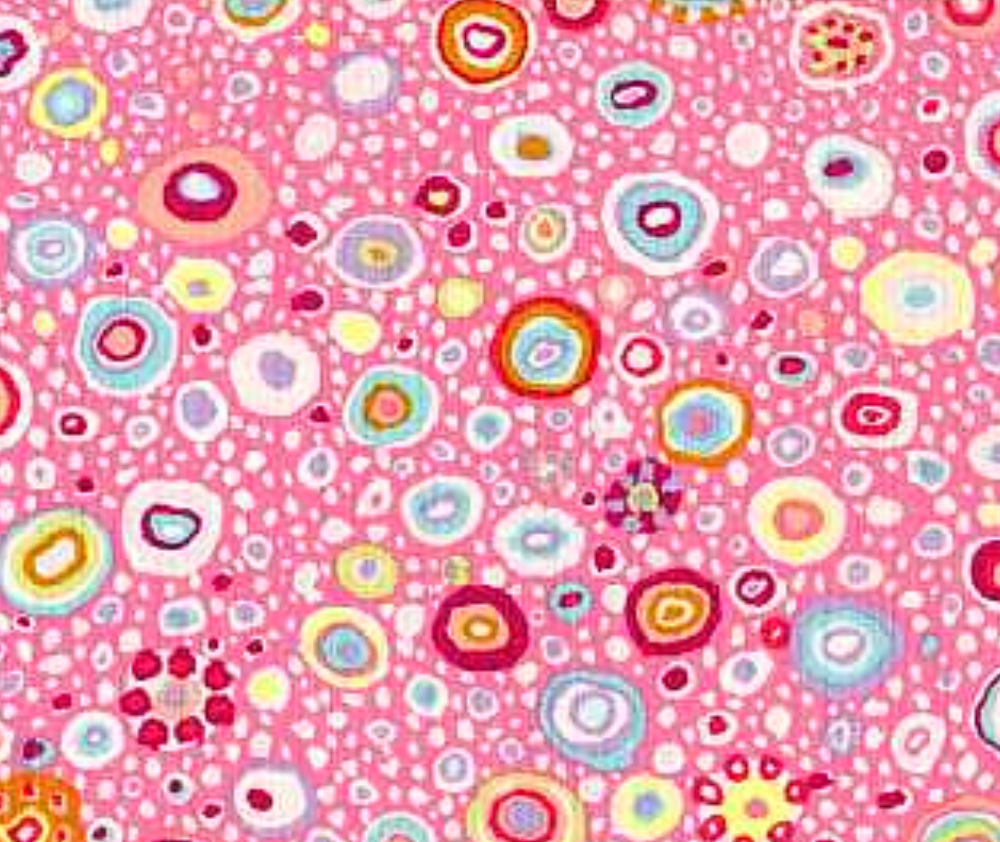 Kaffe Fassett Roman Glass Pink - 10 cm Increments