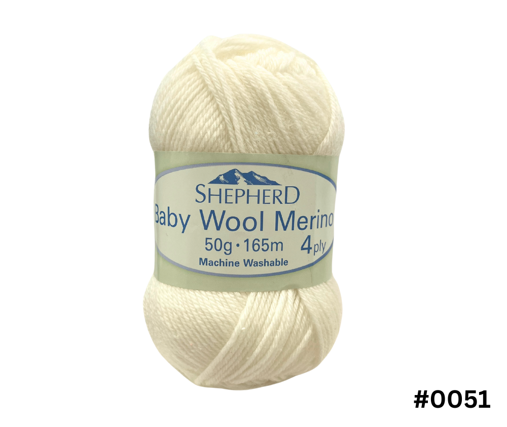 Shepherd Merino Baby Wool 4ply - Various Colours