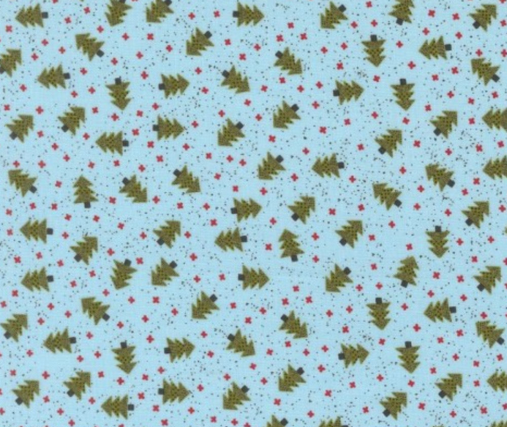 Spruce Sky 100% Cotton - 0.1m