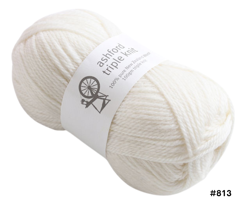 Ashford Triple Knit 12ply 100% NZ Wool - Various Colours