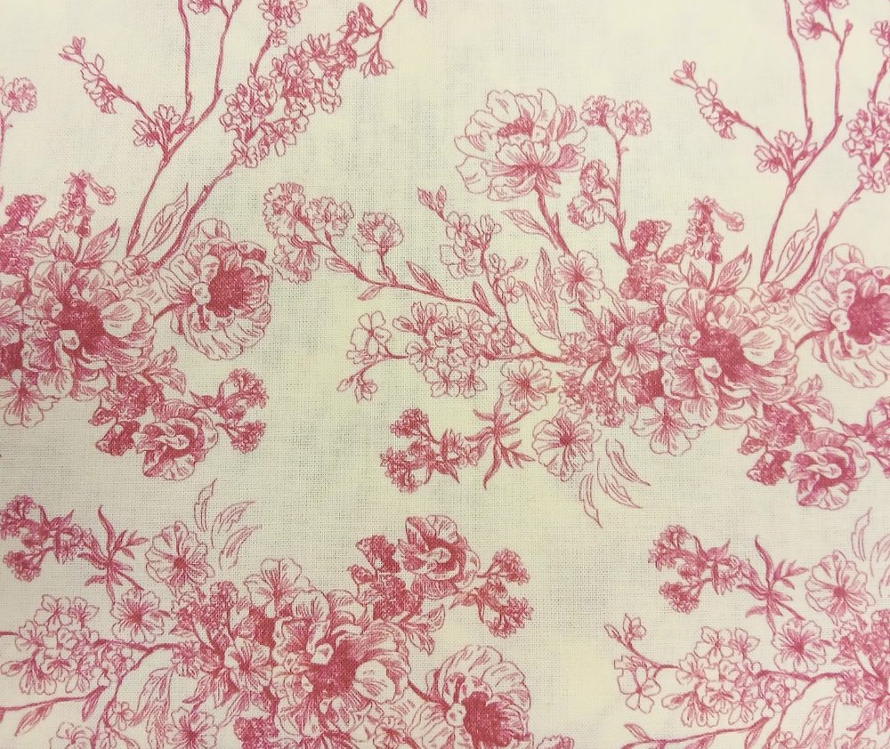Victoriana - Red Floral 2