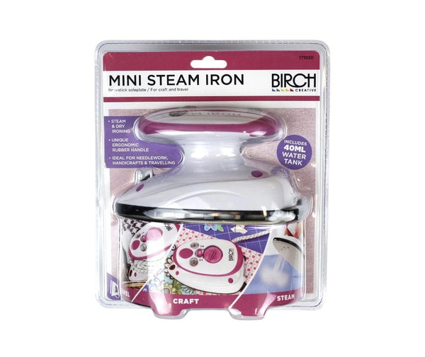 Birch Portable Mini Iron Pink/white 