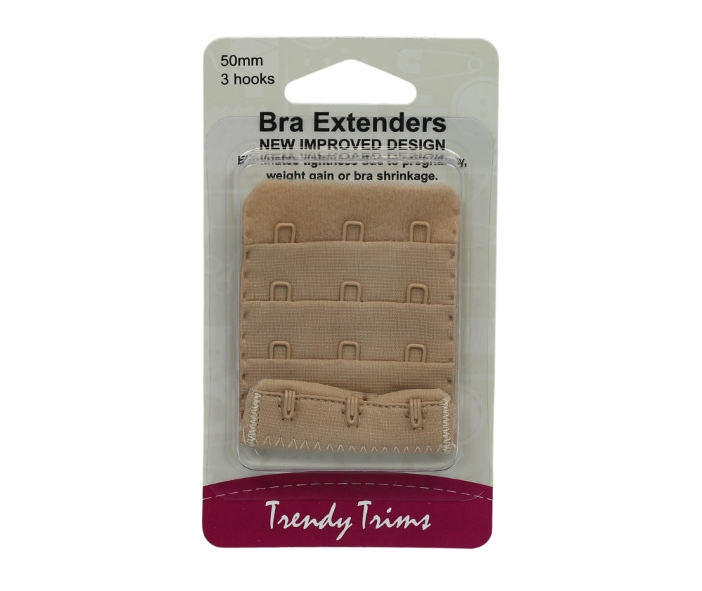 Bra Extenders 50mm 3 hook - Skin - Hemline