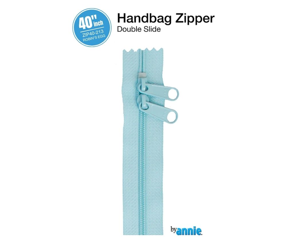 By Annie Double Slide Handbag Zip 40" - Various Colours