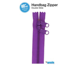 By Annie Double Slide Handbag Zip 40" - Various Colours
