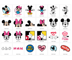 Brother ScanNCut Disney Mickey & Minnie Design Collection