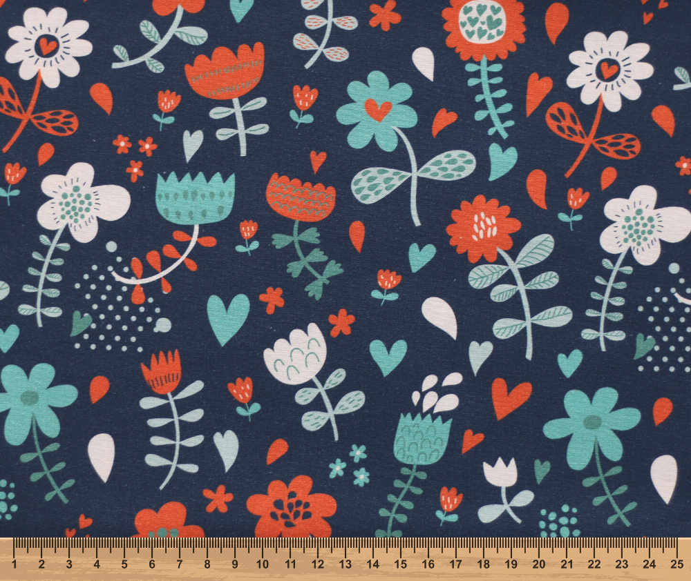 Chickadee 100% Cotton Fabric