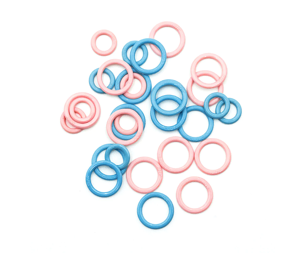 Clover Stitch Ring Markers