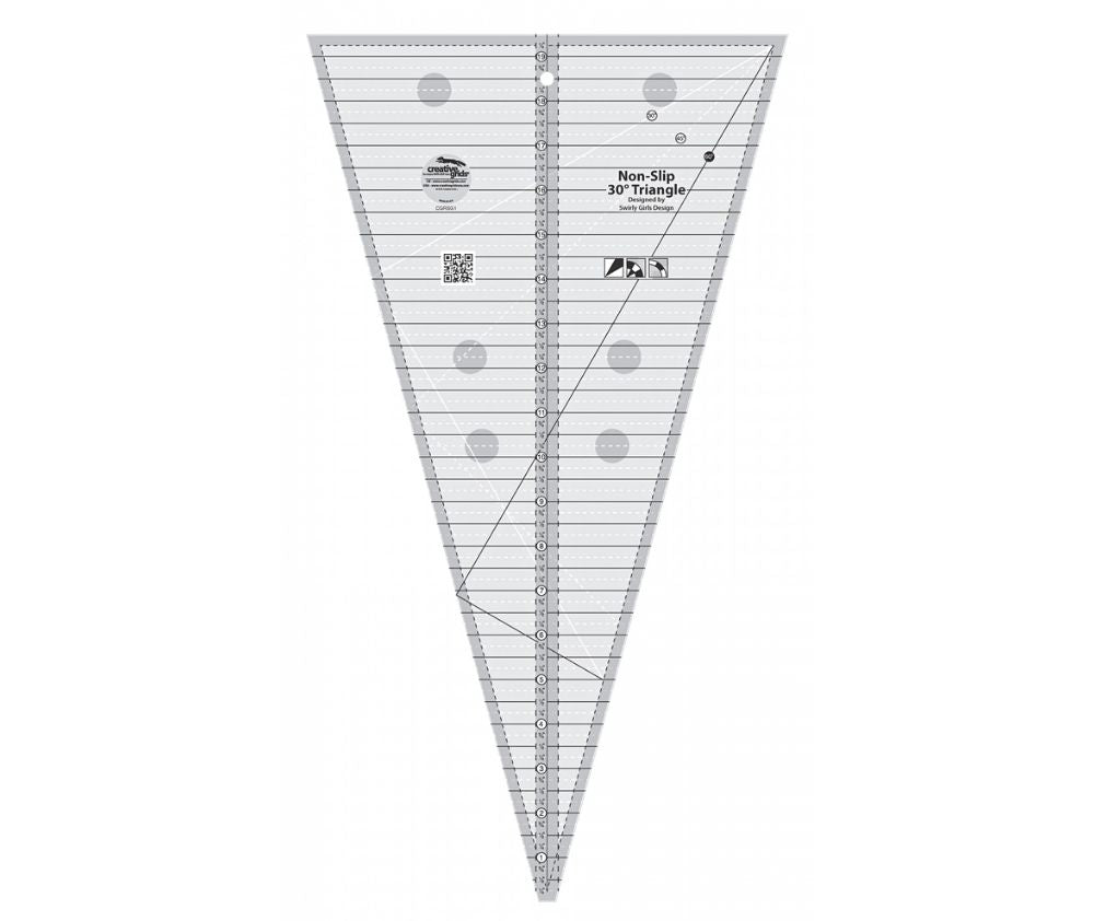 Creative Grids 30 Degree Triangle Quilt Ruler