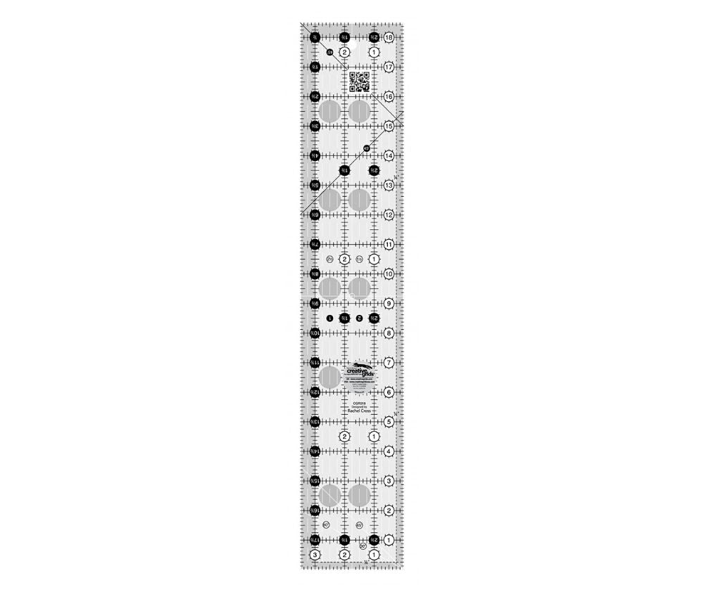Creative Grids Quilt Ruler 3-1/2" x 18-1/2"