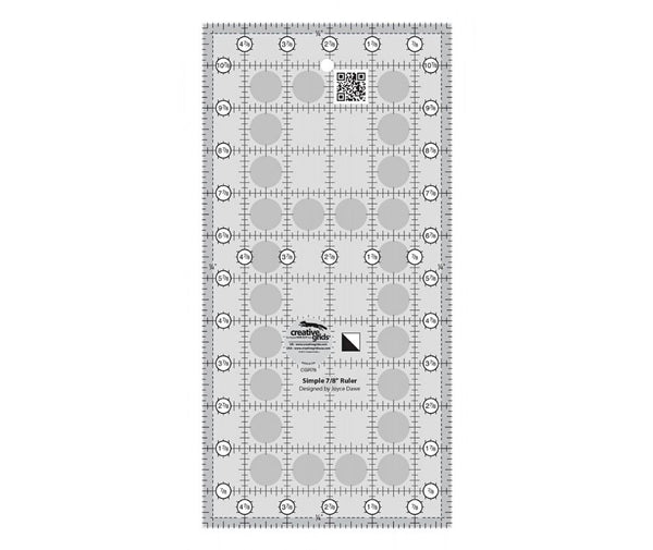 Creative Grids Simple 7/8 Triangle Maker Quilt Ruler – Sew It