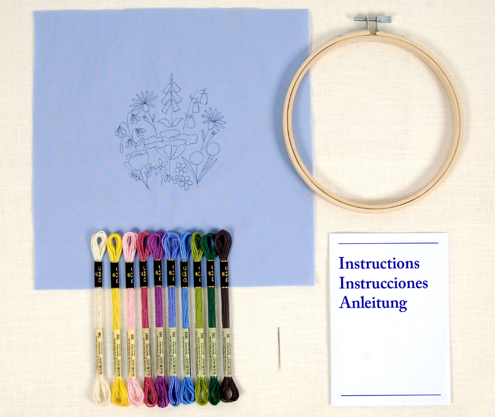 DMC Embroidery Kit - English Garden