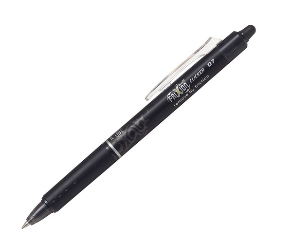 Pilot Frixion Clicker Erasable Pen Fine Point - Black