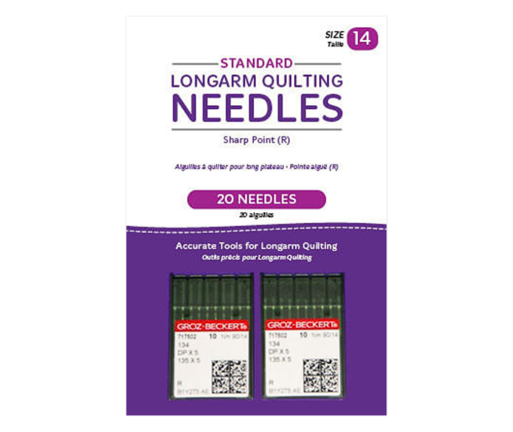 HandiQuilter Needles 90/14-R Sharp 2 x 10 pk