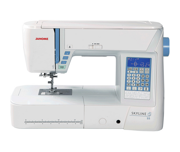 Janome Skyline S5 Sewing Machine + Extension Table Sew It