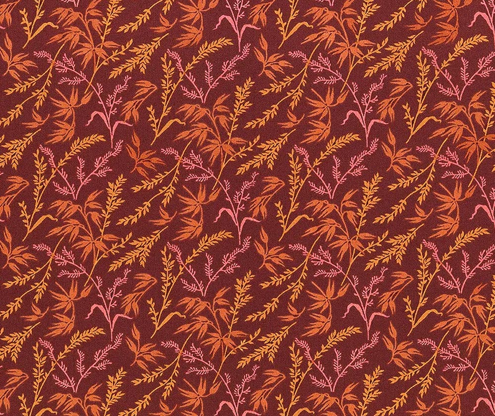 Lady Tulip 100% Cotton Fabric - 1/2 Metre