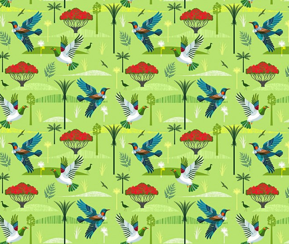 Land & Sea 100% Cotton Fabric - 10cm Increments
