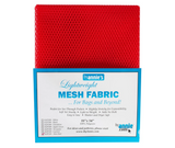 By Annie Light Weight Mesh Fabric Various Colours - 18in x 54in