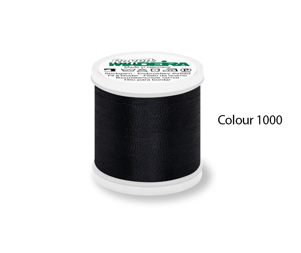 Madeira Rayon #40 - Embroidery Thread 200m - Select from 60 Colours