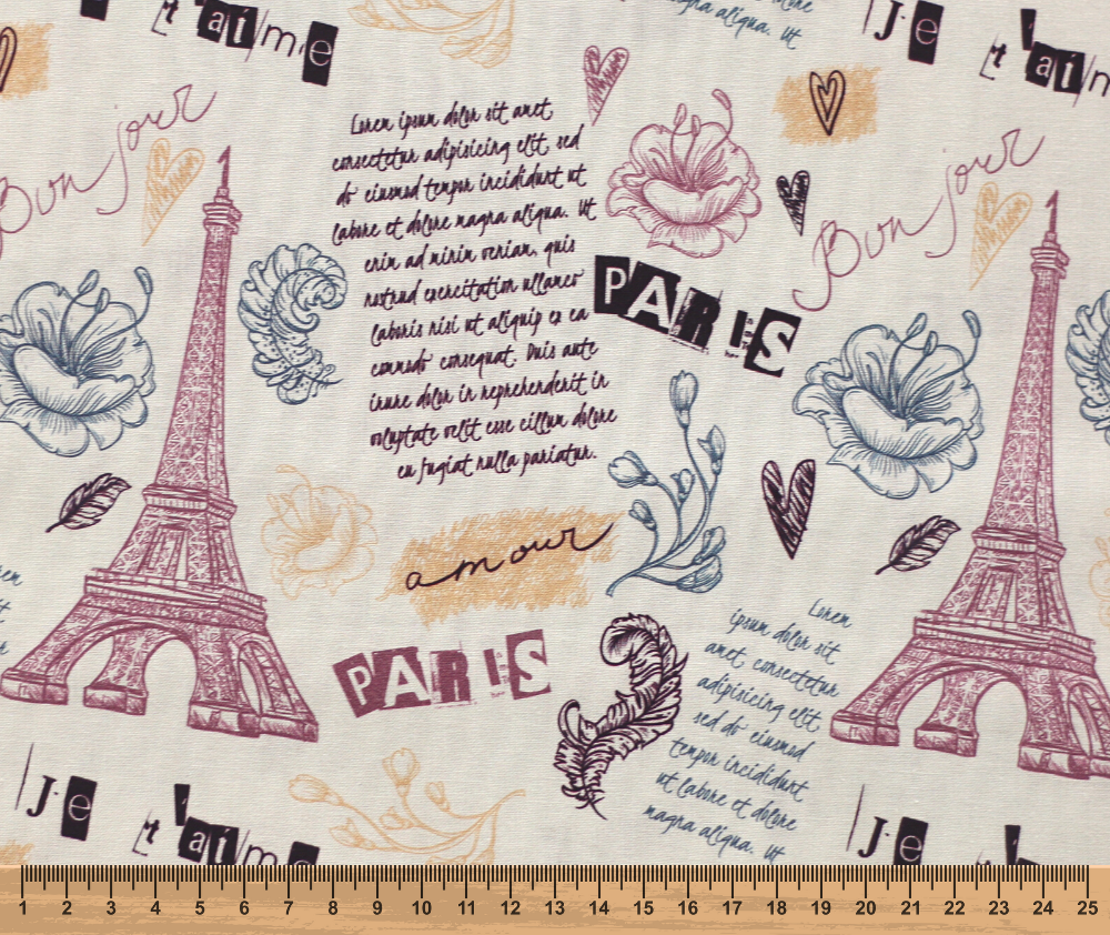 Parisian 100% Cotton Fabric
