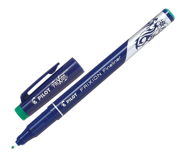 Pilot Frixion Fineliner Erasable - Green