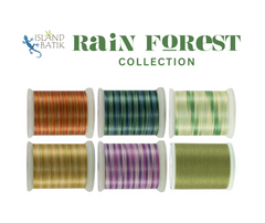 Superior Threads - Rain Forest Collection - 6 x 500 yd Spool Set