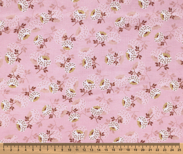 Scandi Blooms 100% Cotton Fabric