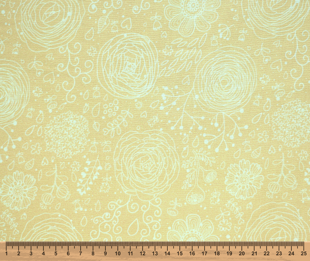 Scribble - 100% Cotton Fabric