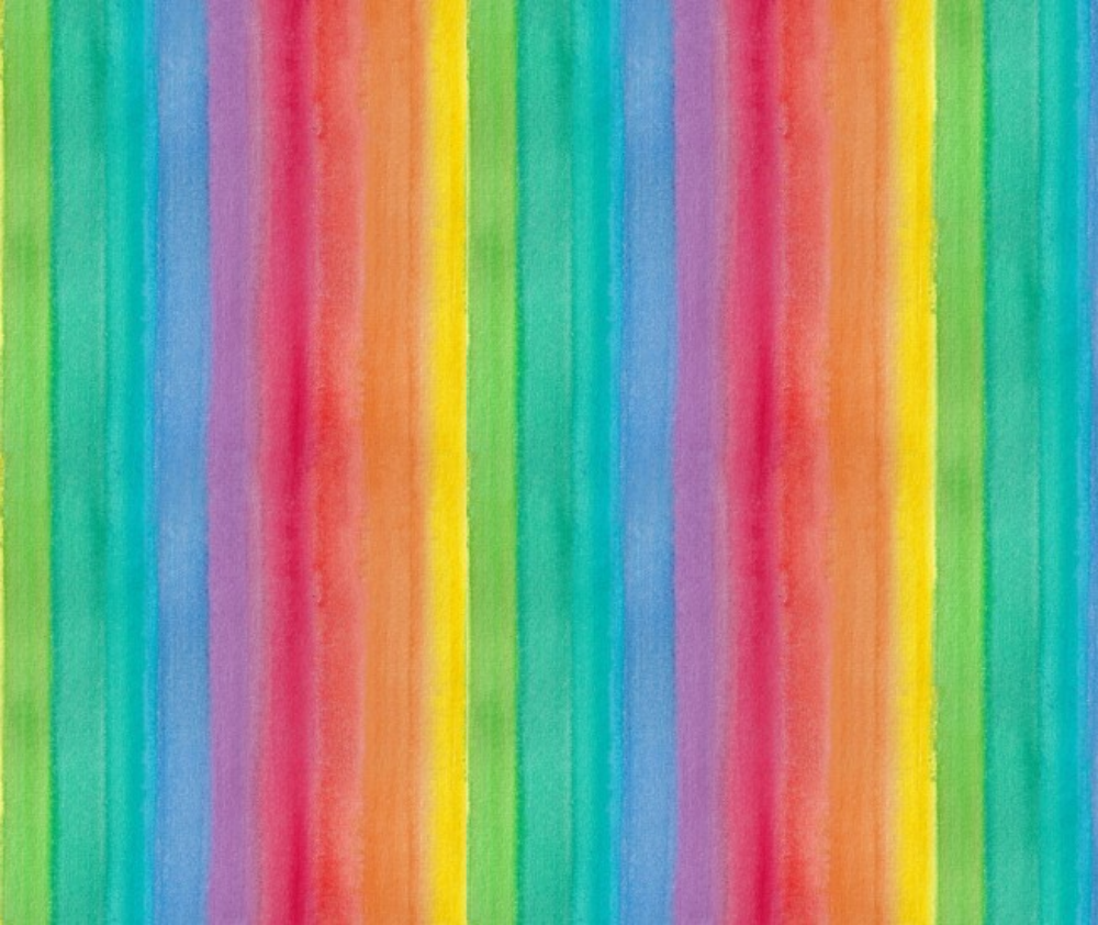 Kiwiana - Splash of Colour Stripe Multi