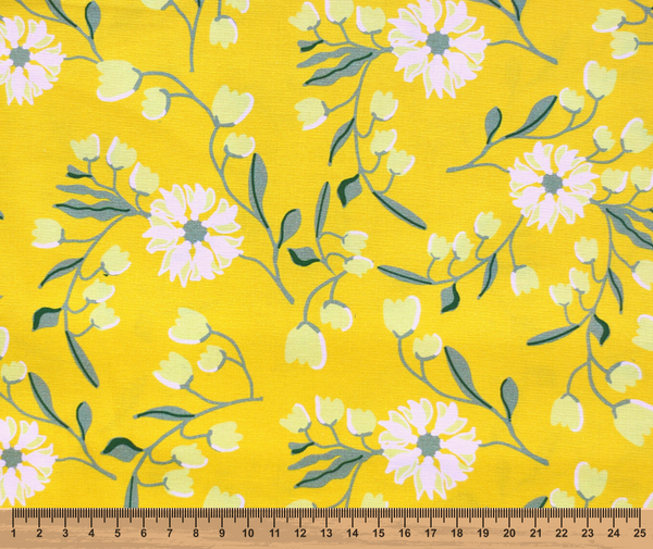 Spring Blooms 100% Cotton Fabric